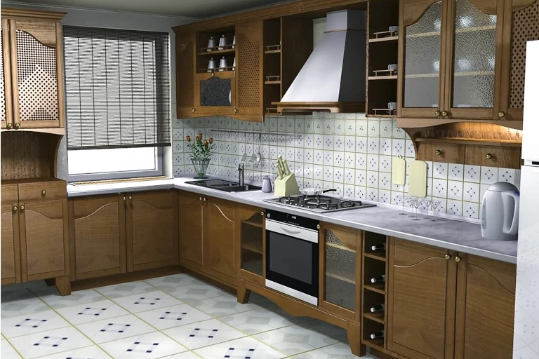 L-Shaped Kitchen